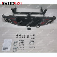 BRR-TYT-007 Toyota Hilux Heavy-duty steel rear bumper Rear Bumper
