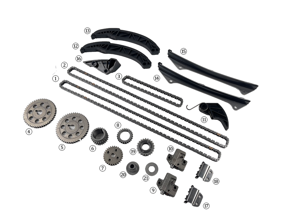 Timing Chain Parts for G6DB/G6DA Timing Chain Kit