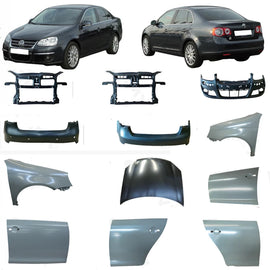 Volkswagen Jetta A5 2005– Front Bumper, Fender, Bonnet and Door Skin Panels 1K5821021A 1K0823031F