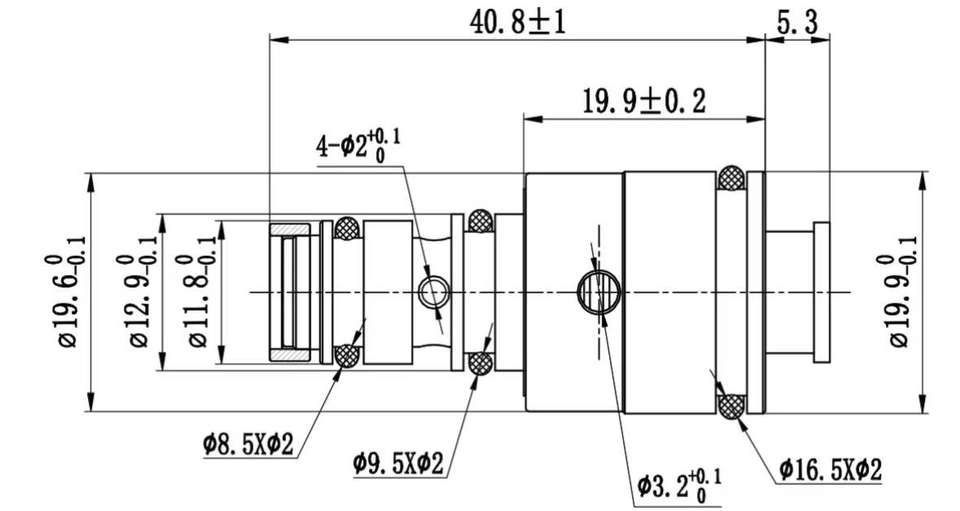 Control Valve for Automotive Air Conditioning Compressor OE 12535KH71
