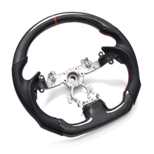 Load image into Gallery viewer, Infiniti G37 / G37x 2007-2013 Carbon Fibre Sport Steering Wheel - Black