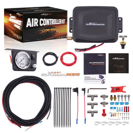 Dodge Ram 1500 / 2500 / 3500 / Ford F150 / F250 / F350 Universal Air Compressor Suspension Shock Controller Kit