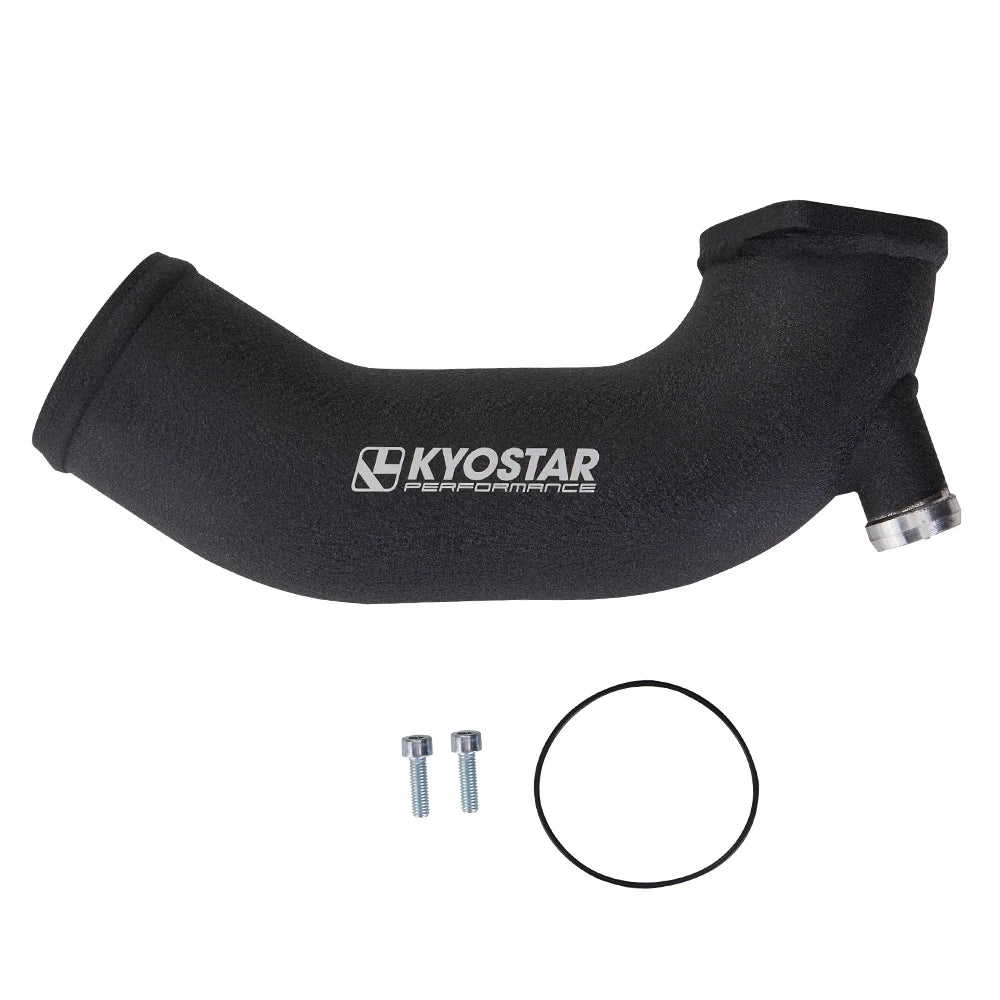 Audi B9 S4 S5 3.0 TFSI Turbo Inlet Pipe - Black Aluminium