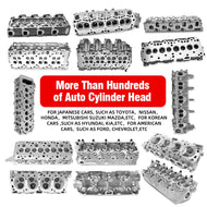 Car Parts Aluminum Auto Engine Cylinder Head Assembly for MITSUBISHI Pajero Fuso Canter L200 4d56 4m40 4g63 4g15 4g93 4d30 4g13