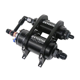 Universal 300 LPH 75 PSI External Fuel Pump Kit with Bracket and AN8 Filter
