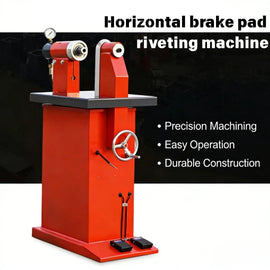 Professional Horizontal Brake Shoe Riveter with Adjustable Pressure, Labor-Saving for Auto Repair & Brake Lining Manufacturing