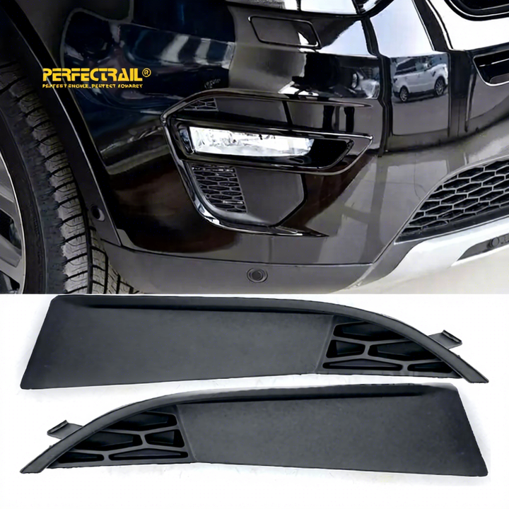 PERFECTRAIL LR061230 LR061235 Wholesale Car Parts Front Fog Lamp Cover Frame Grille for Land Rover Discovery Sport L550 2014-