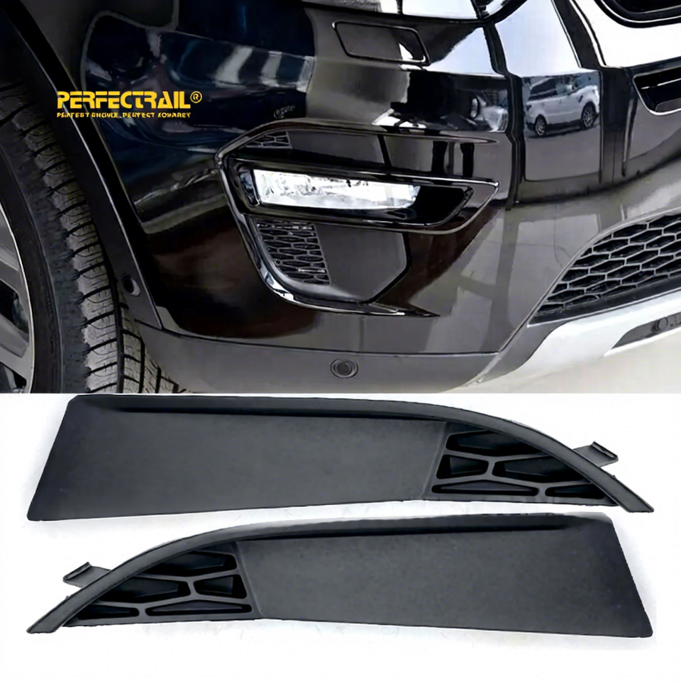 PERFECTRAIL LR061230 LR061235 Wholesale Car Parts Front Fog Lamp Cover Frame Grille for Land Rover Discovery Sport L550 2014-