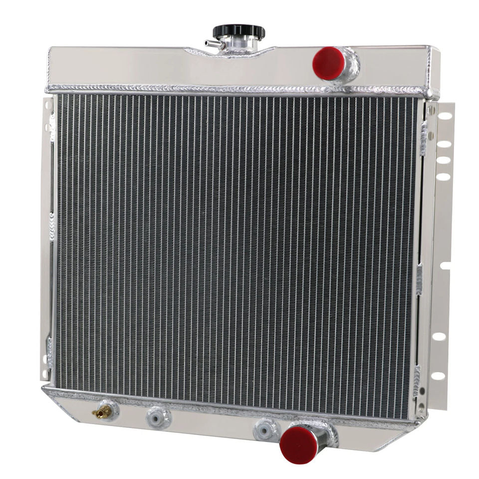 4 Row Aluminum Radiator for Ford Mustang Fairlane Falcon Mercury Cougar 1967-70 68