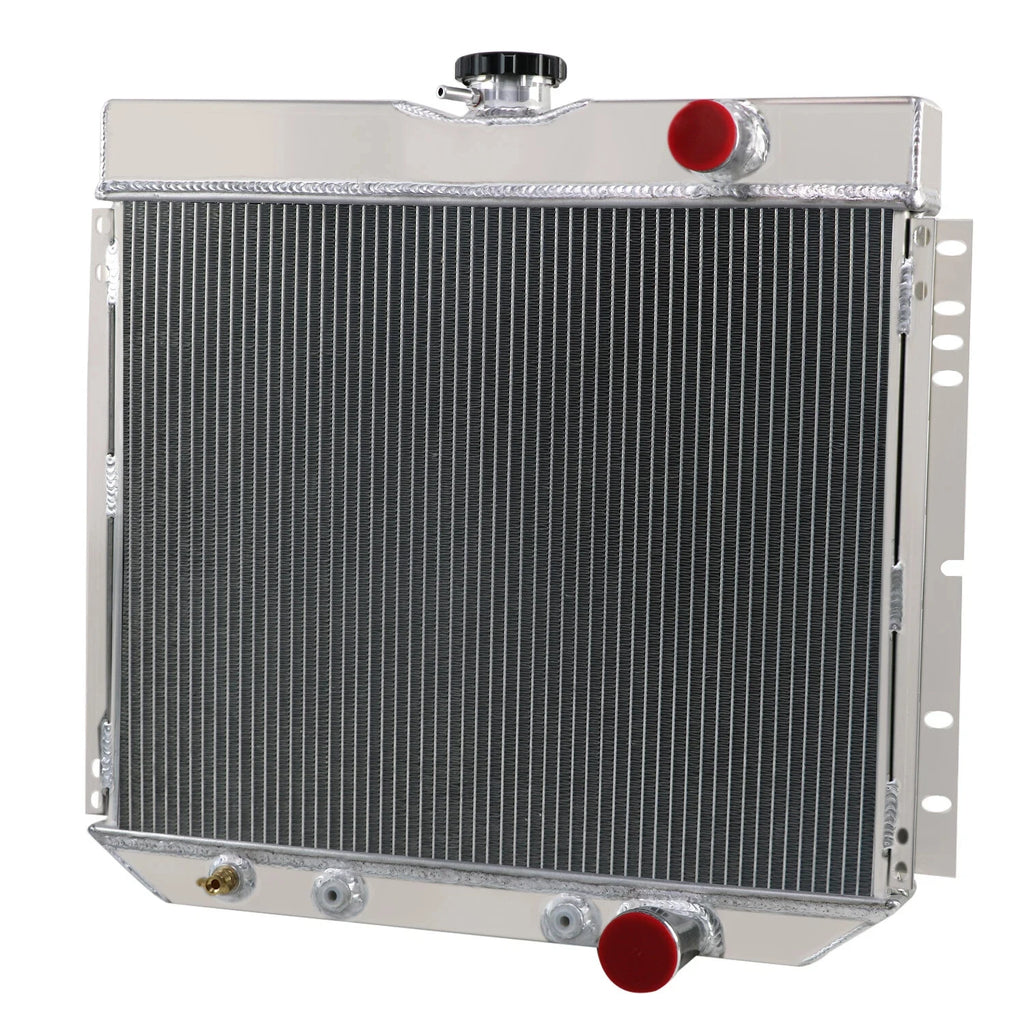 4 Row Aluminum Radiator for Ford Mustang Fairlane Falcon Mercury Cougar 1967-70 68