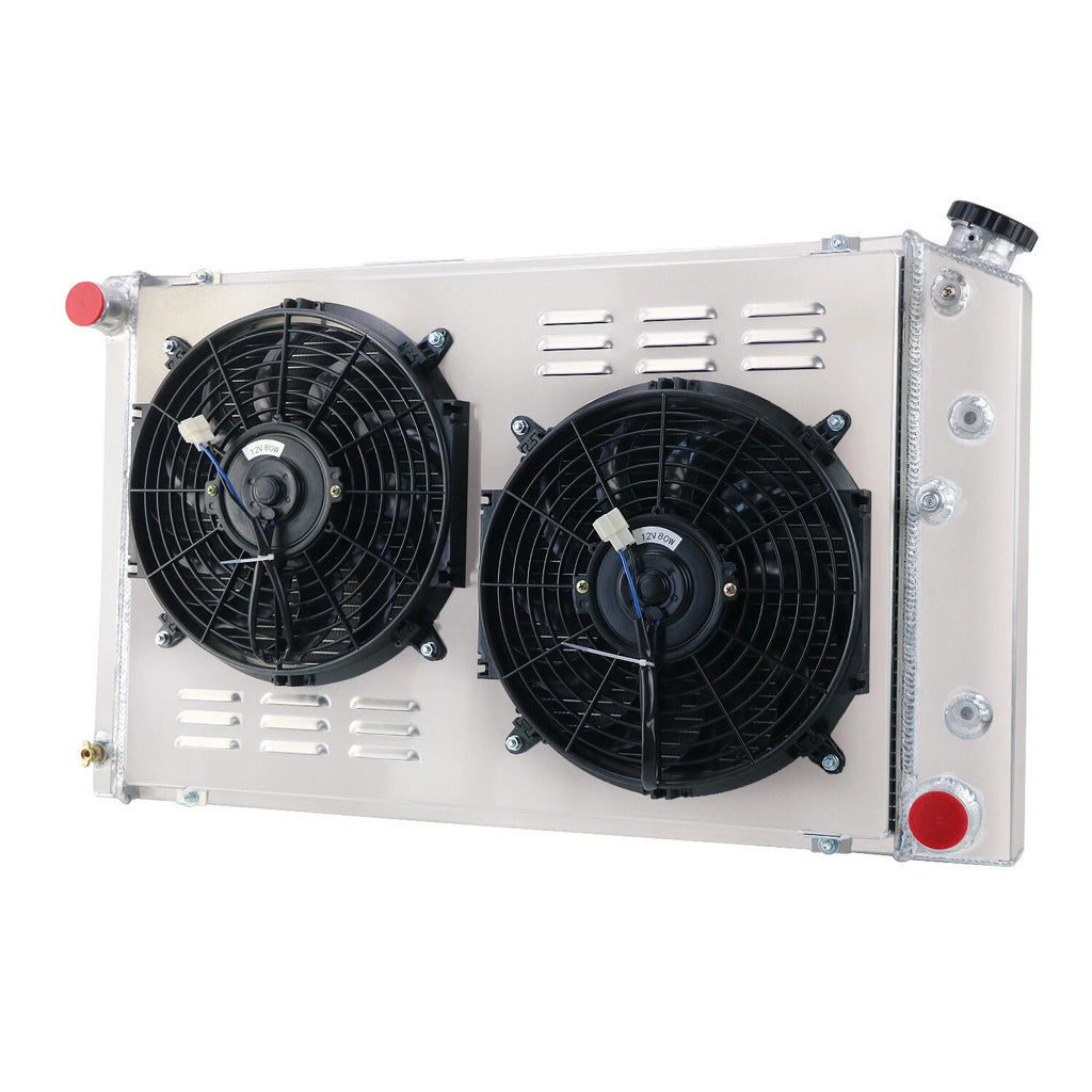 BENOS AUTO PARTS 3 Row Radiator Shroud Fan for 1973-1986 Chevy Caprice GMC C/K C10 K10 K20 K30