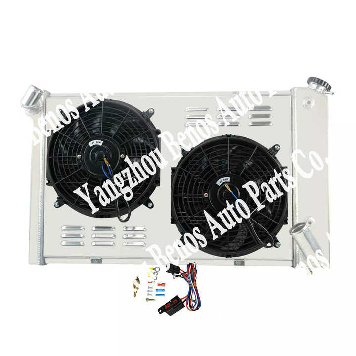3 Row Aluminum Radiator for Toyota Land Cruiser FJ40 FJ45 1958-1984
