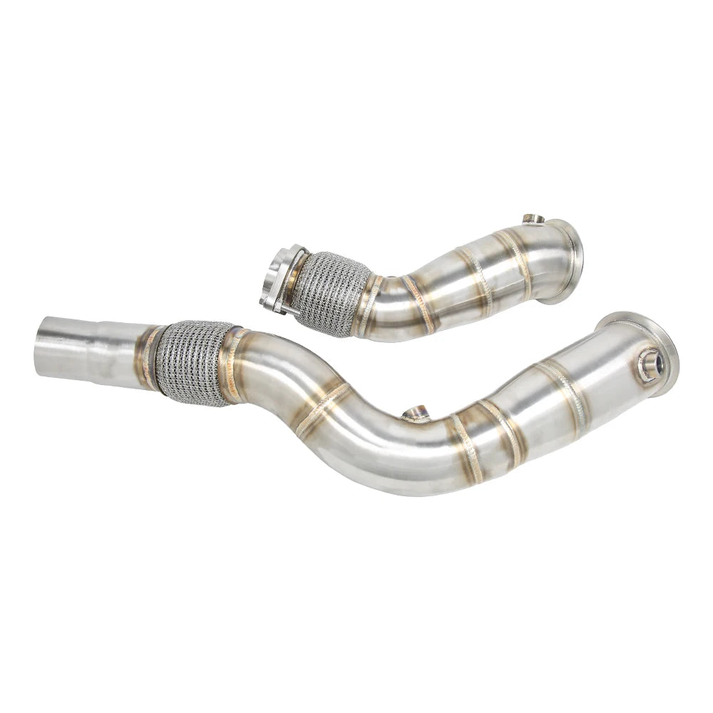 BMW M3 F80 / M4 F82 F83 / M2 Competition CS F87 S55 304 Stainless Steel Downpipe Test Pipe