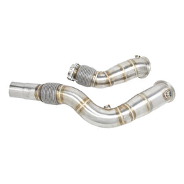 BMW M3 F80 / M4 F82 F83 / M2 Competition CS F87 S55 304 Stainless Steel Downpipe Test Pipe