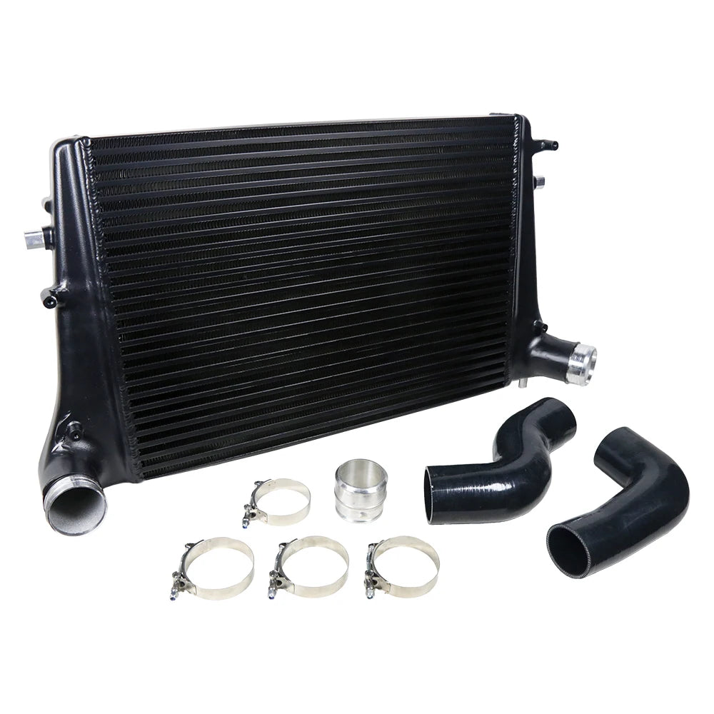 65 mm Competition Bar and Plate Intercooler Piping and Core Kit for VW MK5 MK6 Golf Jetta Passat Caddy 1.6 / 2.0 TDI