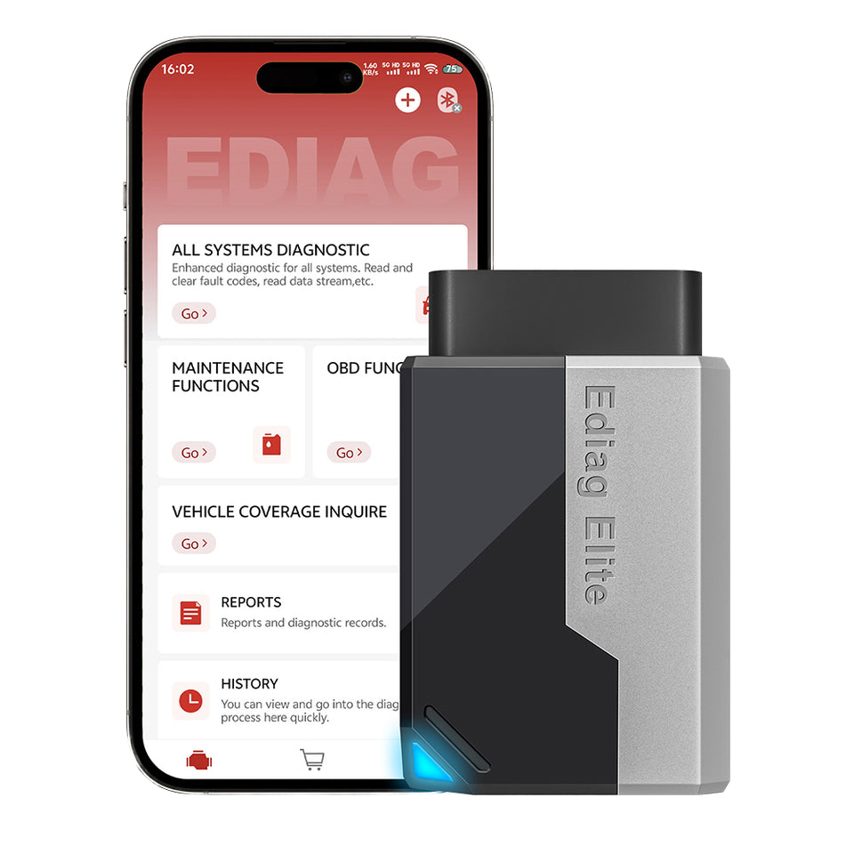 Kingbolen Ediag ELITE 12V Bidirectional Car Code Reader