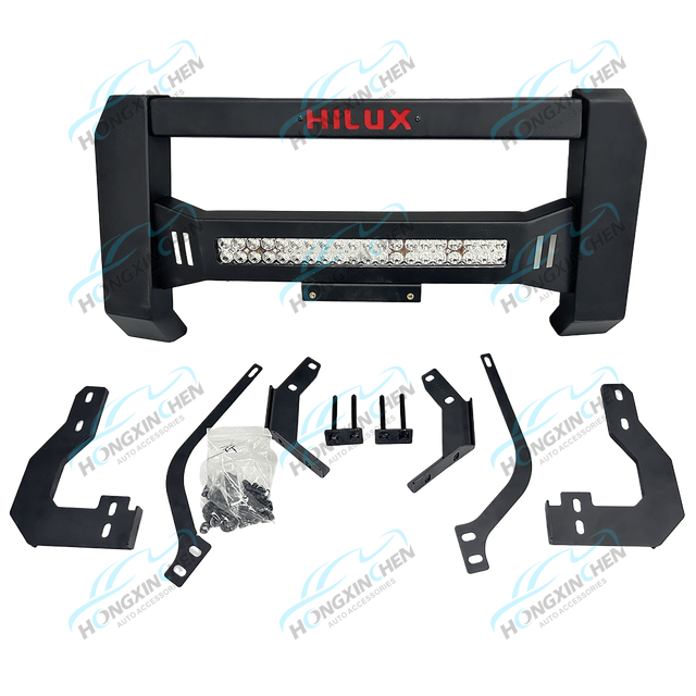 BFR-VWA-005 Volkswagen Amarok Bull bar with integrated lighting Front Bumper