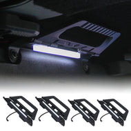 Ford Bronco 2021-2024 4 Door Aluminium Grab Handles with LED Lights - Black, Soft and Hard Top