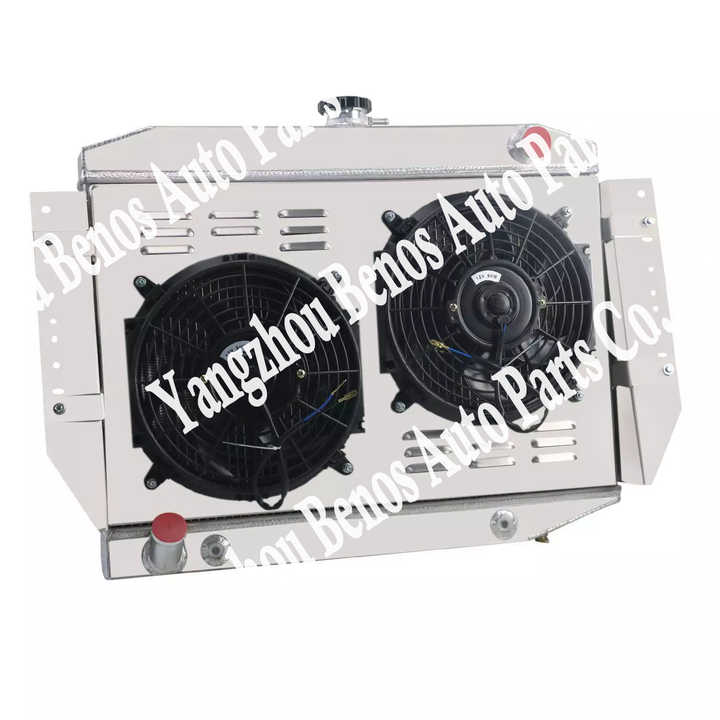 3-Row Aluminum Radiator for Chevy Bel Air/Fleetline/Styleline V8 1949-1954