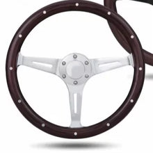 Load image into Gallery viewer, Universal Wood Rim 3-Spoke Steering Wheel 350 / 380 mm – VW Passat, Porsche Cayenne