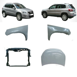 VW Tiguan 5N 2009–2018 Front Fender Left 5N0821105A