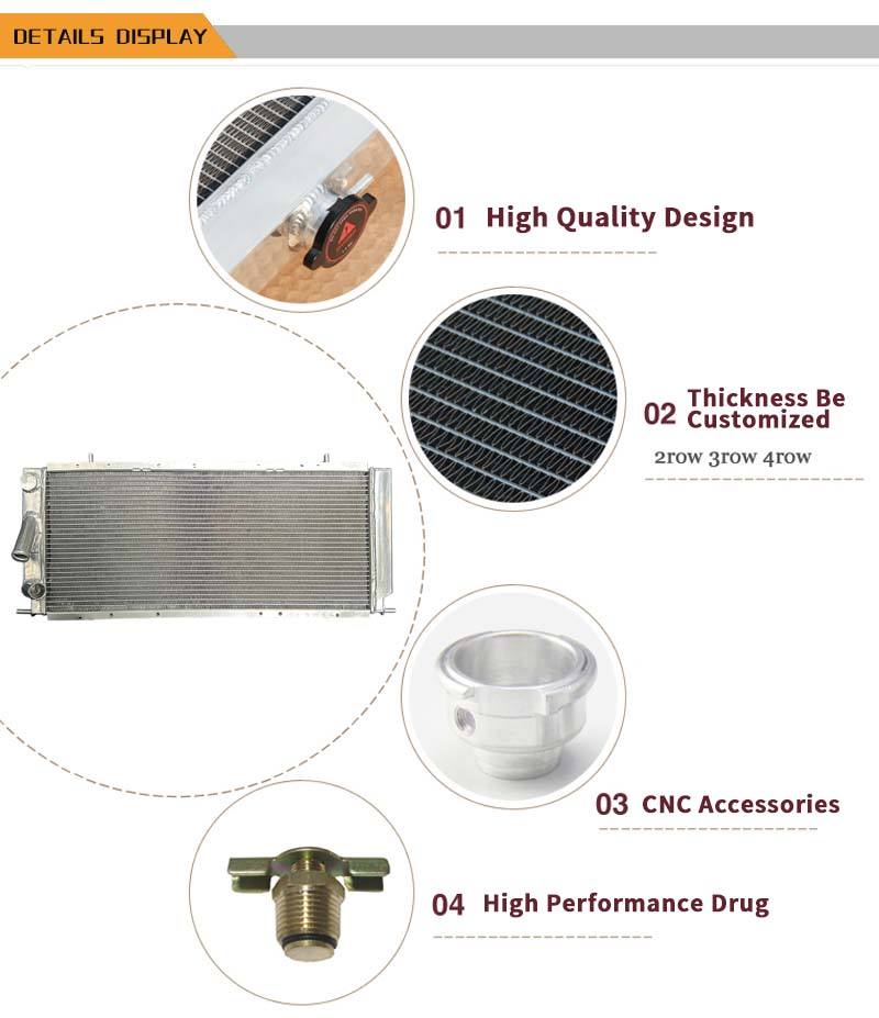 Aluminum Radiator for Exclusive Custom-made Radiator