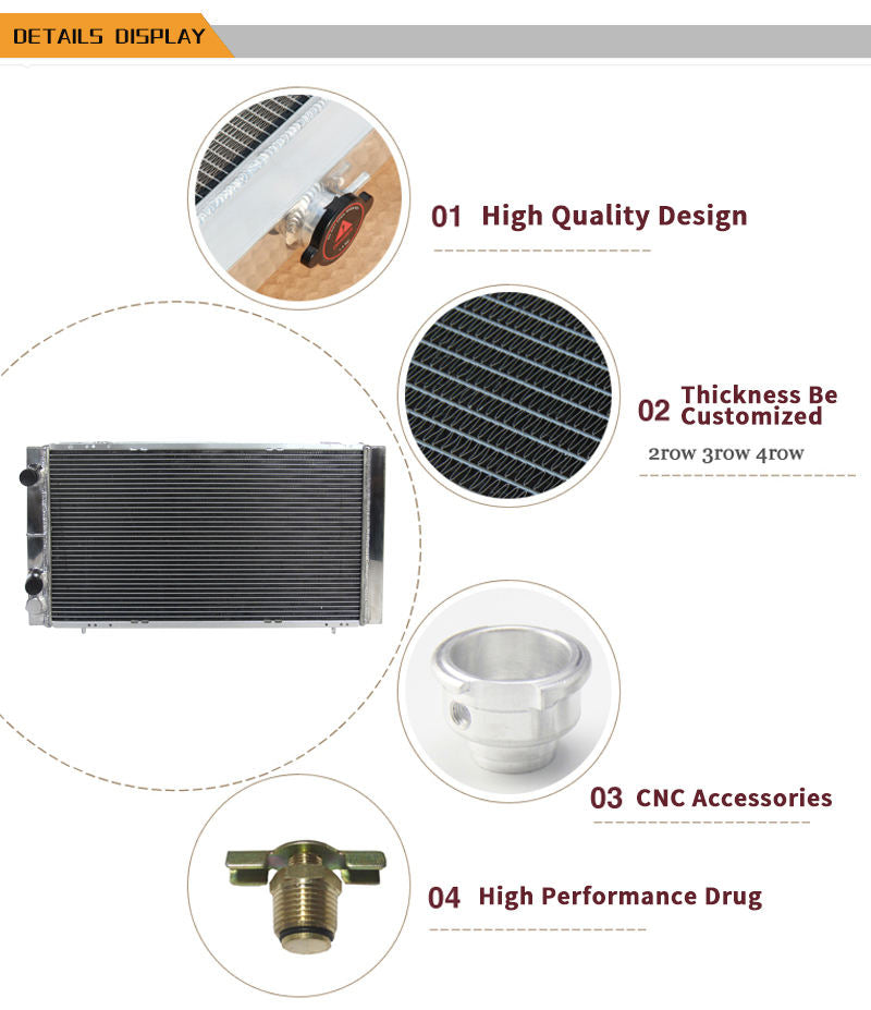 Aluminum Radiator for Exclusive Custom-made Radiator