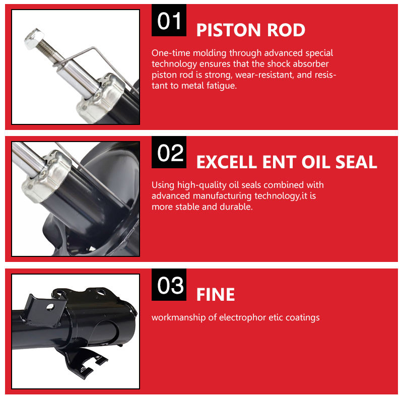 OE 48530-49365/52070/52072/52100/52101/52102/52140/52141/52142/52143 Amortiguadore Para Auto Shock Absorber for Toyota Raum 1NZ