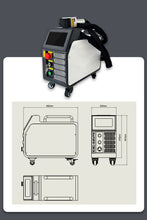 Load image into Gallery viewer, 300w High-Power Pulsed Laser Cleaning Machine (Rust/Paint Removal)