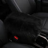 Warm Fur Plush Car Armrest Seat Box Pad For Hyundai Tucson Elantra Creta IX25 IX35 Sonata Solaris Santa Fe Accent Creta Azera