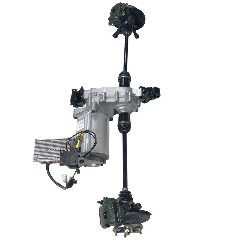 Multifunctional Front Drive Assembly for Electric Vehicle