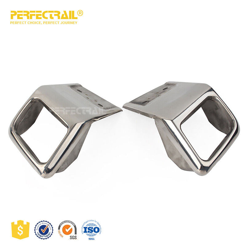 LR027872 LH LR027871 RH Rear Bumper Exhaust Tube Trim Exhaust Tip for Land Rover Range Rover Evoque 2011-2019