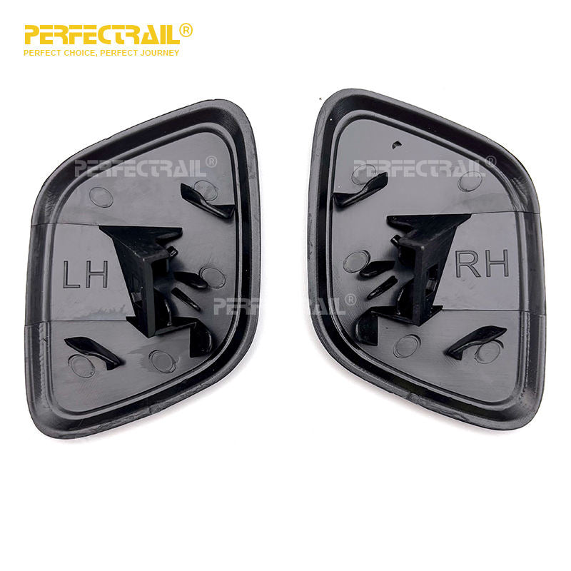 PERFECTRAIL BM51-13L019 BM51-13L018 Auto Body Parts Black Head Lamp Headlight Washer Jet Cover Cap for Ford Focus 2012-2014
