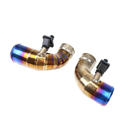 BMW M5 F90 / M8 F91 F92 F93 2018-2023 S63 4.4TT Titanium Turbo Inlet Pipes