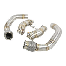 Load image into Gallery viewer, BMW M5 F90 / M8 F92 2019+ 304 Stainless Steel Racing Downpipes