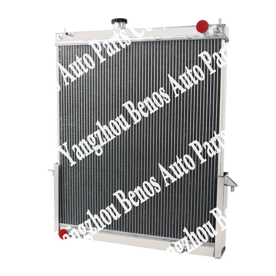 Aluminum Radiator with Shroud Fan Relay for Jeep Wrangler JK 2007-2018