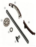 Timing Chain Kit for Engine No. 1ZZFE – OEM 1350622030