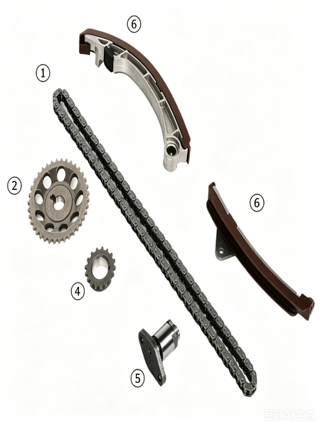 Timing Chain Kit for Engine No. 1ZZFE