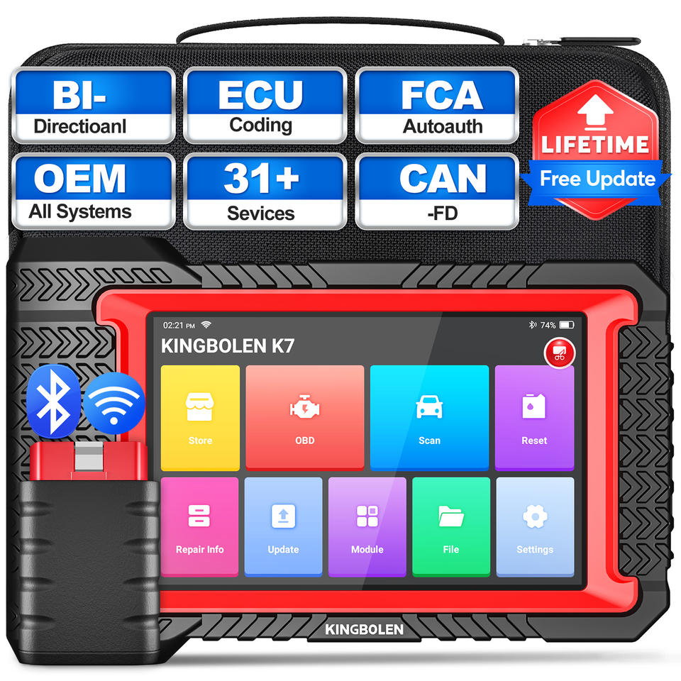 Kingbolen K7 BT Full System OBD2 Scanner
