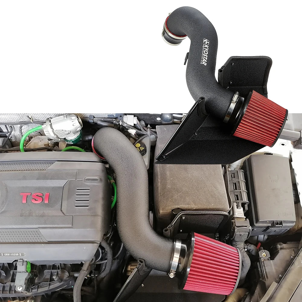 VW Golf GTI Mk7 / Mk7.5 & Audi A3 / S3 2.0L Turbo 3.5 inch Aluminium Cold Air Intake System