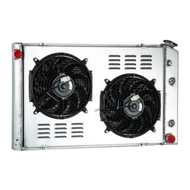 4 Row Radiator Shroud Fan for 1973-1987 CHEVY C10 C20 C30 K10 K20 K30 Pickup V8