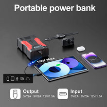 Load image into Gallery viewer, 2000A Jump Starter &amp; Tyre Inflator | 7 BAR Air Pump NZ