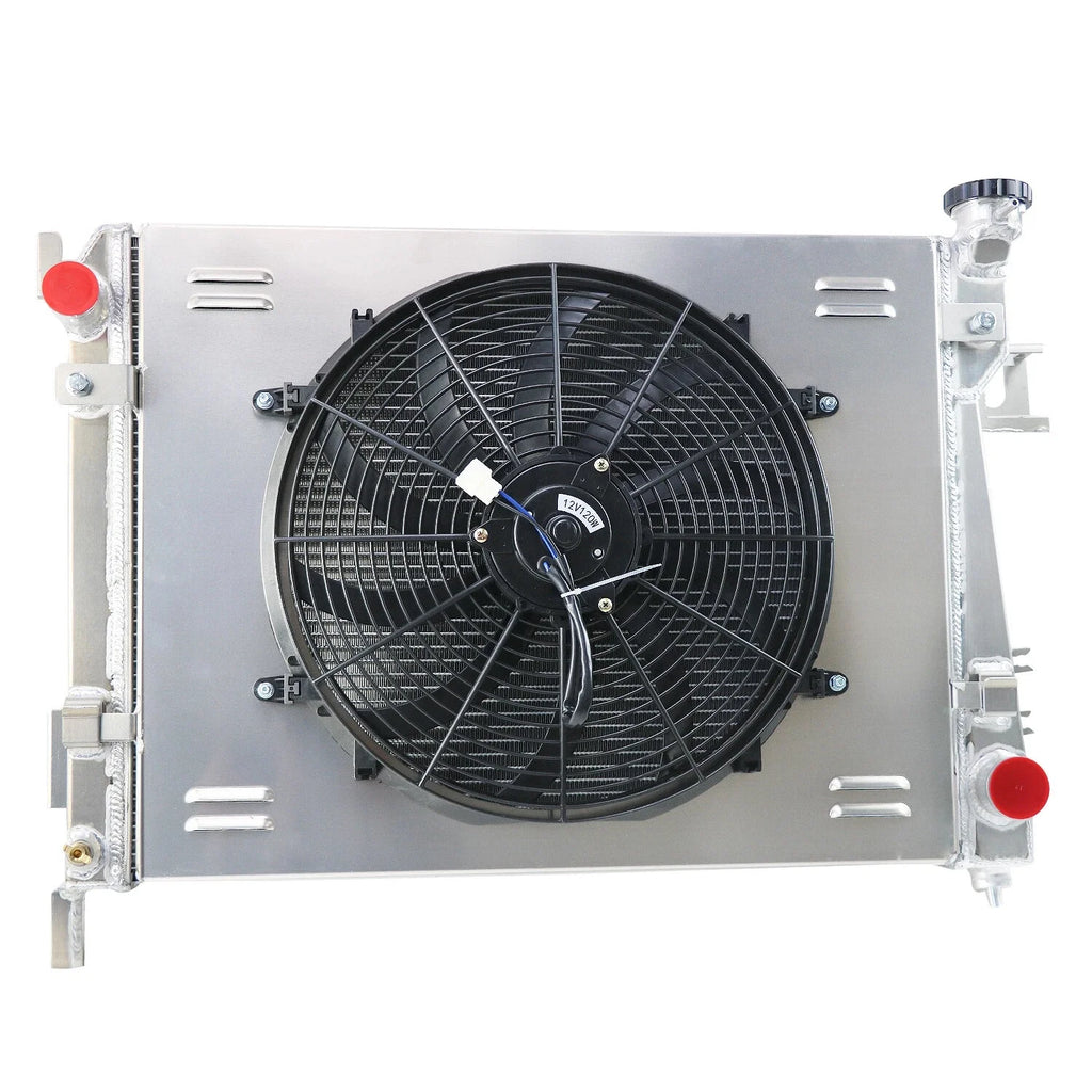 2 Row Radiator Shroud Fan for 2004-2009 Dodge Ram 1500 2500 3500 5.7L