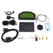 Load image into Gallery viewer, Universal Digital Race Dash Display with Multi-Function Gauge Sensor Kit and Wiring