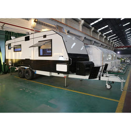 Europe Double Axle Camping Travel Trailers Caravan Luxury Australia Standard Rv Caravan Trailer for Sale