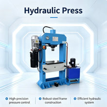 Load image into Gallery viewer, Multifunctional Four-Column Hydraulic Press , Suitable for Mechanical Parts Embossing for Factory Mass Production