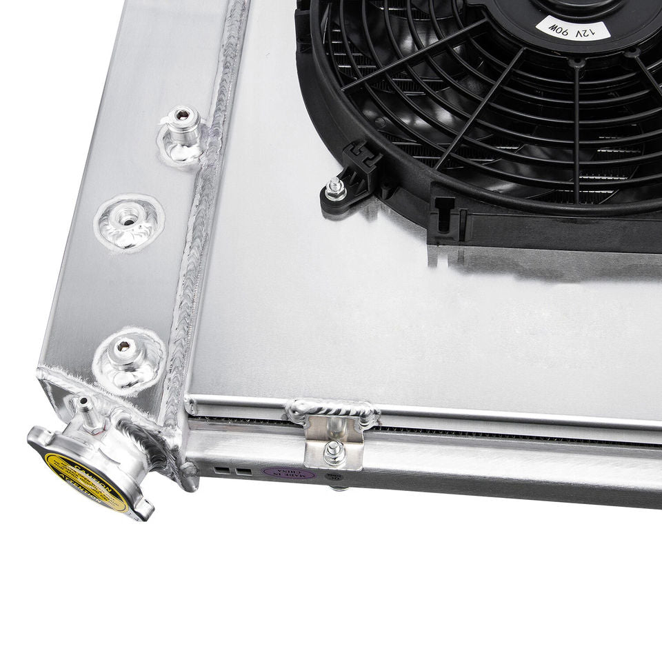 3 Row Radiator Fan Shroud for ChevyImpala Caprice C10 C20 C30 K10 K201968-1987