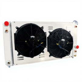 3-Row Radiator and Shroud Fan for 1986-2005 Chevrolet S10 Blazer C1500 GMC Jimmy LS