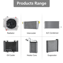 Load image into Gallery viewer, 4Row Radiator Fit John Deere 410B410C410D 415 510B,510C515