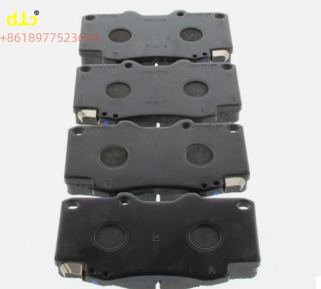 BRK-12.0-const Construction Machinery Original Toyota Hilux Front Disc Brake Pads